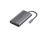 USB Hub - Zikko USB-C 11-in-1 Hub (Space Grey) USB Hub - USB 3.0 - 11 porte - Grey - M-HB100