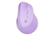 Mus - Natec CRAKE 2 - vertical mouse - Bluetooth 5.2 2.4 GHz - purple - Vertical mouse - Optic - 6 knappar - Lila - NMY-2258