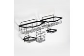 Badrumstillbehör - Scandinavian Collection - Bathroom Hanging Set - Black - 5740007825224