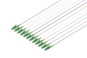 Nätverkskabel - DIGITUS pigtail - 2 m - white violet turquoise black red pink orange grey green yellow brown blue - Svart - 2m - DK-29332-02/APC