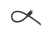 USB-kabel - ALOGIC Elements Silicone USB-C to USB-C Charging Cable 240W with Bundle Strap and Durable Design - Black - ELSI5U2CCBK1