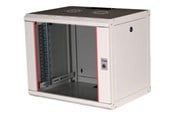 Rack chassis - Equip Pro Mount - rack - 600x450 mm with glass door removable and lockable panels assembled - 9U - EPM-09-6045-G-CBAA