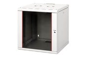 Rack chassis - Equip Pro Mount - rack - 600x600 mm with glass door removable and lockable panels assembled - 12U - EPM-12-6060-G-CBAA