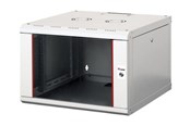 Rack chassis - Equip Pro Mount - rack - 600x600 mm with glass door removable and lockable panels assembled - 7U - EPM-07-6060-G-CBAA