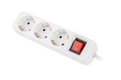 Strömkabel (extern) - Lanberg - power strip - with circuit breaker - 2500 Watt - PS1-03F-0150-W