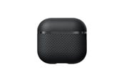 Andra mobiltillbehör - PITAKA Aramid Fiber Magnetic Case black/gray - AirPods 4 - APM2404