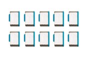 Systemtillbehör - Lindy USB C Port Blockers 10pcs (Blue) - 40466