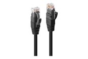 Nätverkskabel - Lindy Premium patch cable - 1 m - black - Svart - 1m - 45432