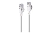 Nätverkskabel - Lindy patch cable - 30 cm - grey - Grå - 0.3m - 47580