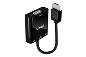 Displaykabel - Lindy - video converter - black - 38285