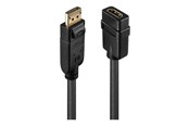 Displaykabel - Lindy adapter - 0.15 m - 41005