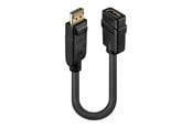 Displaykabel - Lindy Display Port 1.2 to HDMI 1.3 Passive Converter - 41005