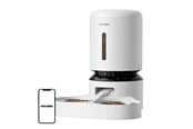 Katter - Petlibro Granary Camera Food Dispenser with Double Bowl 5L White - PL-AF203-36W