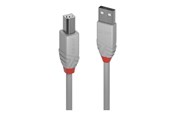 USB-kabel - Lindy Anthra Line - USB cable - USB to USB Type B - 1 m - 36682