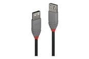 USB-kabel - Lindy Anthra Line - USB extension cable - USB to USB - 20 cm - 36700