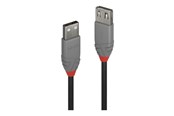 USB-kabel - Lindy Anthra Line - USB extension cable - USB to USB - 3 m - 36704