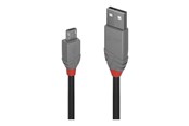 USB-kabel - Lindy Anthra Line - USB cable - USB to Micro-USB Type B - 1 m - 36732