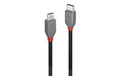 USB-kabel - Lindy Anthra Line - USB-C cable - 24 pin USB-C to Micro-USB Type B - 2 m - 36892