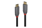 USB-kabel - Lindy Anthra Line - USB-C cable - 24 pin USB-C to 24 pin USB-C - 1 m - 36901
