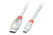 USB-kabel - Lindy - USB cable - USB to mini-USB Type B - 50 cm - 41781