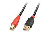 USB-kabel - Lindy - USB cable - USB to USB Type B - 10 m - 42761