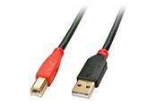 USB-kabel - Lindy - USB cable - USB to USB Type B - 15 m - 42762