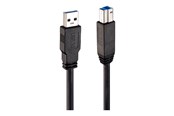 USB-kabel - Lindy - USB cable - USB Type A to USB Type B - 10 m - 43098