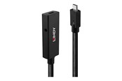 USB-kabel - Lindy - USB-C extension cable - 24 pin USB-C - 5 m - 43364