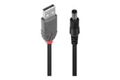 USB-kabel - Lindy USB 2.0 Type A to 5.5mm DC Cable - 1.5m - 70268