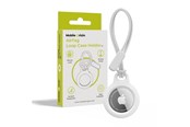 Andra mobiltillbehör - Mobile Origin Airtag Loop Case Holder A1 - white - MO-ALCH-WHT-A1