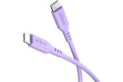 USB-kabel - Pro USB-C <-> USB-C - PD 60W - 1.5m - Lila - USB-kabel - 4040849777455
