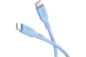 USB-kabel - Pro USB-C <-> USB-C - PD 60W - 1.5m - Blå - USB-kabel - 4040849777417