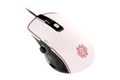 Mus - Lexip X Ubisoft - Assassin's Creed Shadows - mouse - with thumb joystick and ceramic skates - white red black gold - Mouse - Optic - 4 knappar - Svart - UBXLXMS0001