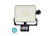 Smarta Hem - Nedis Smartlife Outdoor Light Motion Sensor 1620 lm Wi-Fi 20 W Warm to Cool White 3000 - 6500 K Aluminum Android™ / IOS - WIFILOFS21FBK