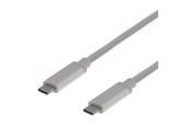 USB-kabel - Deltaco USBC-1361 - USB-C cable - 24 pin USB-C to 24 pin USB-C - 50 cm - USBC-1361