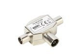 Antennkabel - Vivanco TV 2-way splitter Metal Shielded - 4008928480740
