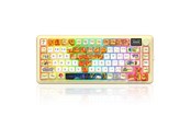 Tangentbord - REDRAGON K708GF-RGB-PRO Flekact PRO ART keyboard - Gaming Tangentbord - Engelska (US) - Gul - K708GF-RGB-PRO
