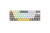 Tangentbord - REDRAGON K530-YL&WT&GY-RGB-PRO Draconic Pro keyboard - Gaming Tangentbord - Engelska (US) - Vit - K530-YL-WT-GY-RGB-PRO