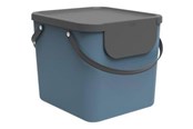 Rengöring - rotho Albula - recycling bin - 40 L - plastic - horizon blue - 1034406161WS