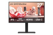 Skärm - 27" LG 27BA75QB-B - 2560x1440 (QHD) - 100Hz - IPS - 65W USB-C - KVM switch - 27BA75QB-B.AEU