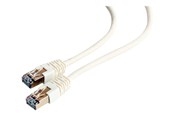 Nätverkskabel - Gembird Cablexpert patch cable - 3 m - white - Vit - 3m - PP6-3M/W