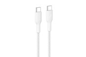 USB-kabel - Belkin USB-C to USB-C 240W 2.0 - Braided PCR - 1m - White - CAB025HQ1MWH