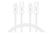 USB-kabel - Belkin BoostCharge Lightning cable - 1.5 m - BBD011HQ05WH2PK