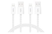 USB-kabel - Belkin BoostCharge Lightning cable - MFI Certified - 1.5 m - BBD012HQ05WH2PK