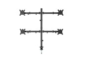 Monitorfäste - Gembird Adjustable desk 4-display mounting arm - MA-D4-01