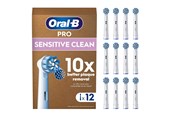 Tandborste - Oral-B Borsthuvuden Sensitive Clean&Care - 12 pcs Letterbox - 8006540859933