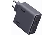 Mobile - Adapters & Chargers - Aukey Comet Mix 4 140W - Grey - PA-C6