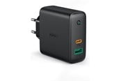 Mobile - Adapters & Chargers - Aukey PA-D3 60W Dual-Port PD Charger with Dynamic Detect - EU Plug - PA-D3