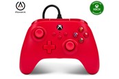 Spel Tillbehör - PowerA trådbunden handkontroll för Xbox Series X|S - Röd - Wired Controller - Microsoft Xbox One - 1519366-01