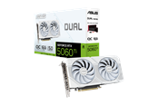 Grafikkort - ASUS GeForce RTX 5060 Ti DUAL OC White - 16GB GDDR7 RAM - Grafikkort - 90YV0MH6-M0NA00